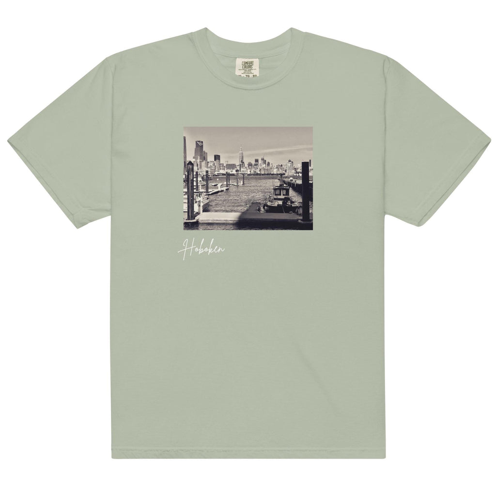 Hoboken Unisex garment-dyed heavyweight t-shirt