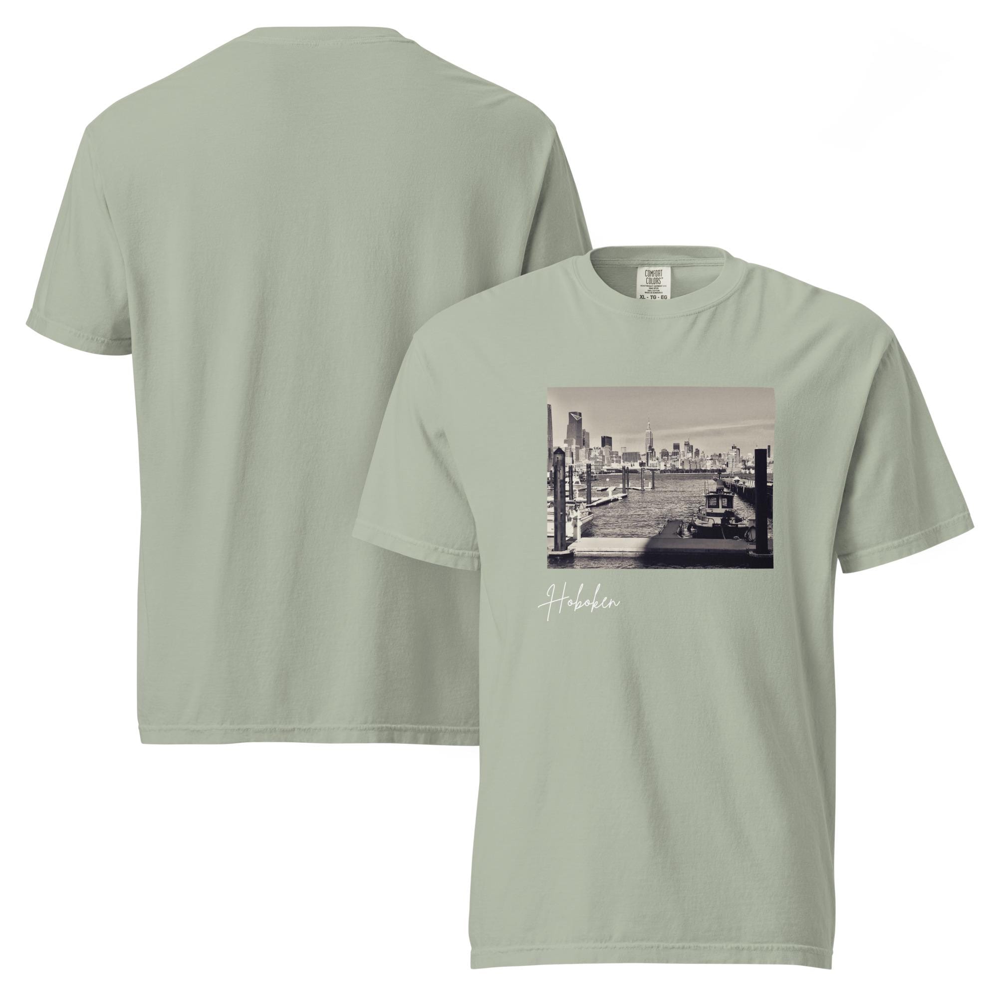 Hoboken Unisex garment-dyed heavyweight t-shirt