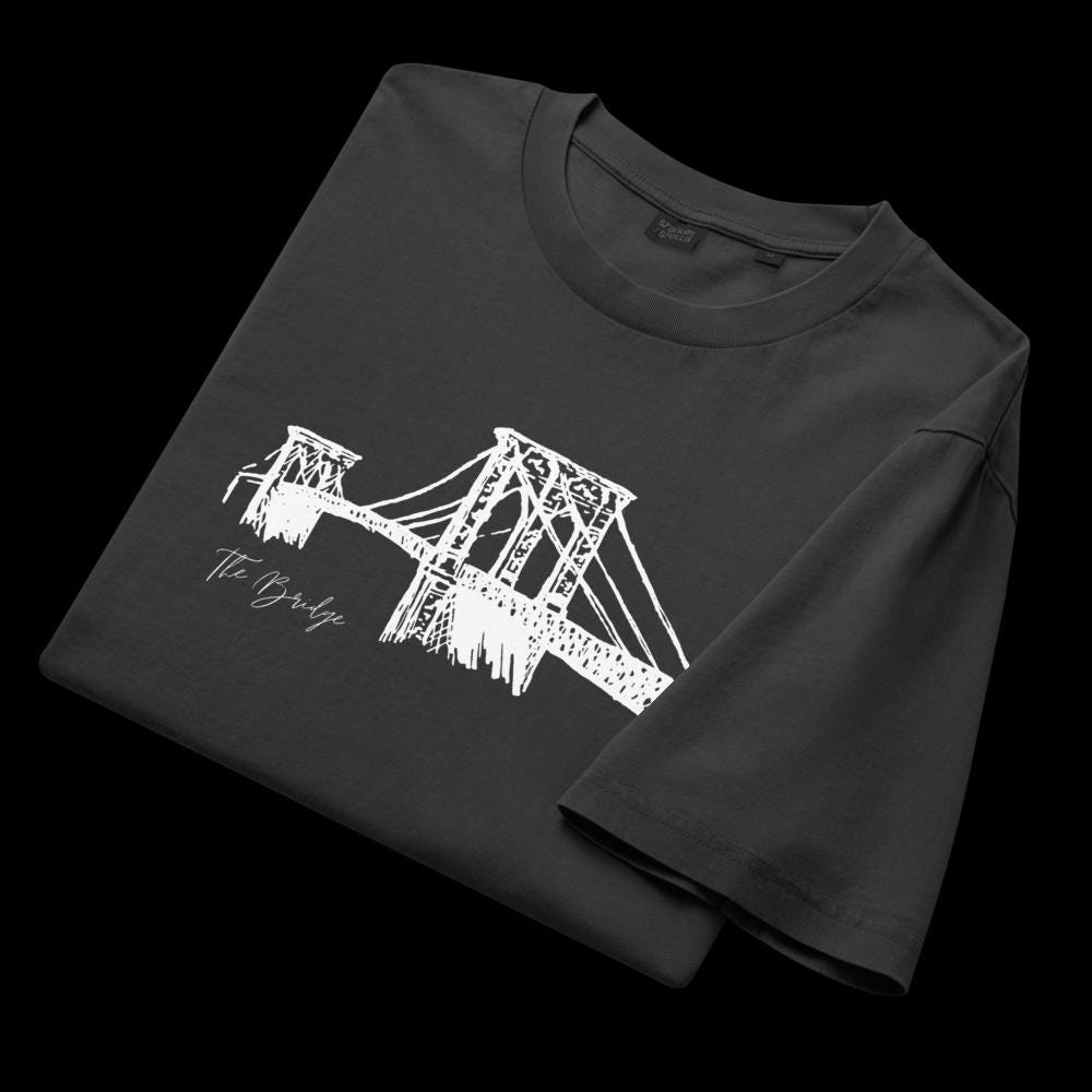 Brooklyn Bridge Unisex Vintage T-Shirt