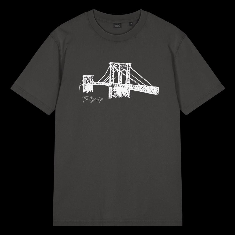 Brooklyn Bridge Unisex Vintage T-Shirt